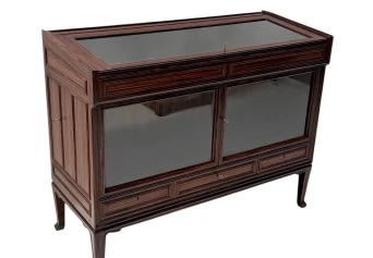 Art Deco Amsterdamse School Vitrine or display cabinet by Napoleon Le Grand